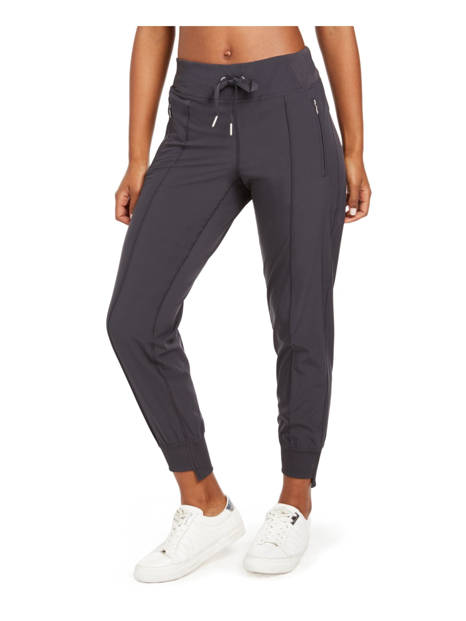 CALVIN KLEIN Womens Gray Straight leg 
