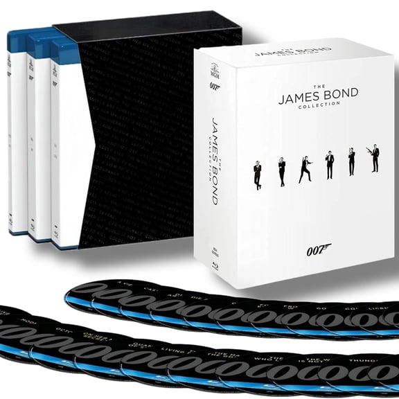 The James Bond Collection [24-Film Box Set][Blu-ray] [Region Free]