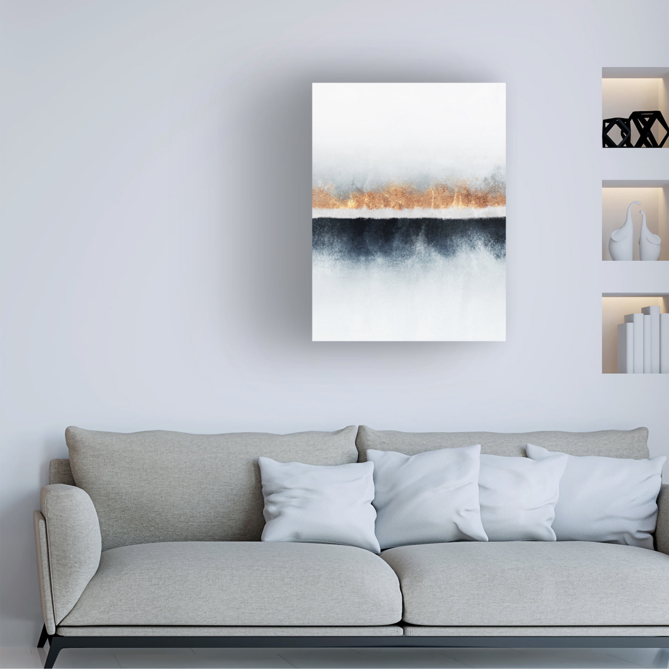 Trademark Fine Art Elisabeth Fredriksson  Horizon Canvas Wall Art