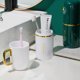 thumbnail image 5 of Estuche de viaje para cepillos de dientes y pasta de dientes, soporte de viaje para cepillos de dientes con taza Estuche de viaje portátil para cepillos de dientes, aproximadamente 20 x 7,5 cm, 5 of 5