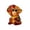 E#029, variant on Stained Glass Monkey Night Light with Warm LED Glow, USB Powered Resin Figurine Lamp for Bedroom Desk Shelf, Kids Room Decor and Cozy Ambient Lighting