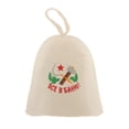 thumbnail image 2 of Almencla Sauna Banya Wool Hat Hats Natural Russian Bath Spa Head Protection E StyleB 5, 2 of 8