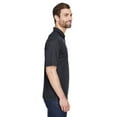 thumbnail image 3 of UltraClub Men's Cool & Dry Mesh Piqué Polo 5XL BLACK, 3 of 3