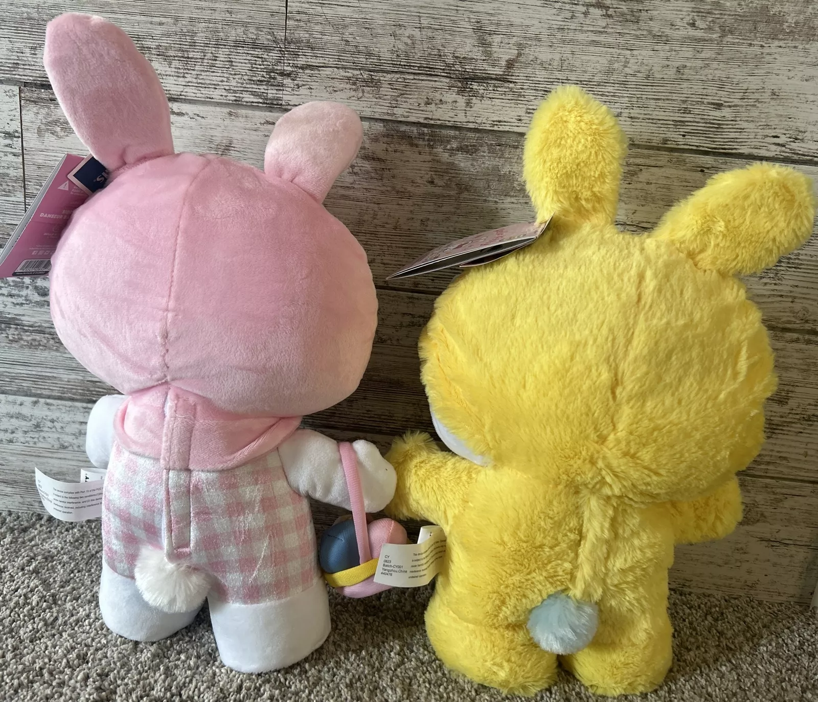 Hello Kitty Easter Animated Musical Side Stepper Set of 2