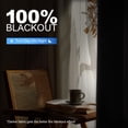 thumbnail image 2 of JIATER Blackout Curtains Set of 2 Panels for Bedroom Living Room 52 x 84 inch,Thermal Insulated Room Darkening Blackout Curtains with Grommet,Nature, 2 of 6