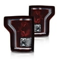 thumbnail image 2 of CROSSDESIGN Rear Tail Light Assembly Pair Fit for Ford F150 2015-2017 Driver & Passenger Side Brake Lamps Without Bulbs Smoke Lens, 2 of 10