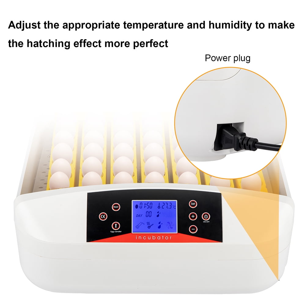 Veryke Digital Clear Egg Incubator 56 Eggs Poultry Hatcher for Chickens Ducks Goose Birds Veryke Digital Clear Egg Incubator 56 Eggs Poultry Hatcher for Chickens Ducks Goose Birds