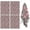 Pioneer Flower Floral-1, variant on 2 Pcs Pioneer Flower Floral Print Pattern Kitchen Towels, Funny Microfiber Dish Towel Set, 18" X 26" Tea Towels