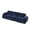 Blue, variant on Hommoo 110" Boneless Sofa With Tufted, Luxruious Velvet Fabric Modular Sectional Sofa Couches, for Living Room Apartment, Black
