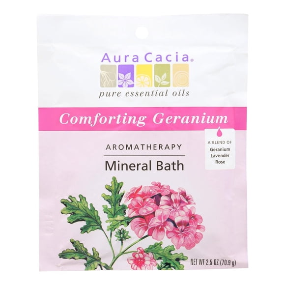 Baño mineral de aromaterapia Aura Cacia Heart Song 75 ml x 6