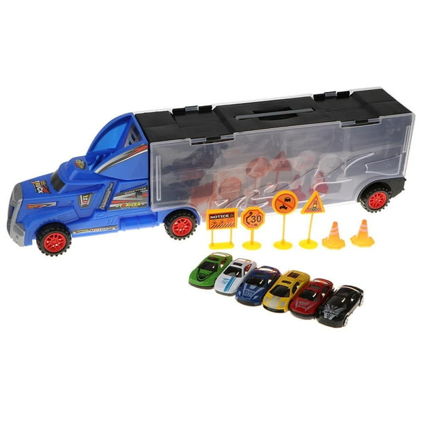 Camion transporteur détachable Transporteur de voiture jouet avec