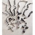 thumbnail image 2 of Creed G4607 Saint Benedict Paracord Rosary - Black, 2 of 2