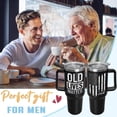 thumbnail image 4 of Gifts for Men 40 oz Old Lives Matter Tumbler with Handle and Straw Coffee Travel Mug Gifts for Men Dad Husband Birthday Father's Day, 4 of 7