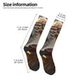 thumbnail image 2 of Salouo Sunset Sunflower Small Cow Print Women's Men's Ankle Socks 1-pack Casual Athletic Socks for Unisex Adult Moisture-Wicking Socks for Daily Wear/Running/Sport, 2 of 8