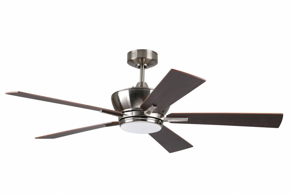 FJ WORLD L4815 contemporary ceiling fan with 6 blades 48" Dome light 