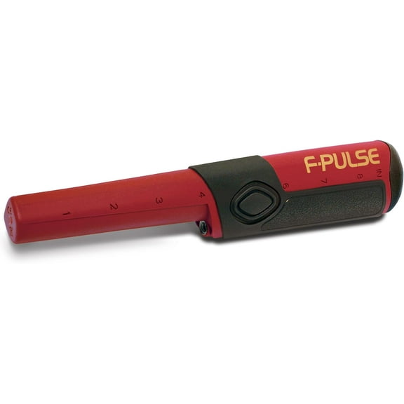 Fisher F-Pulse Waterproof Pinpointer Metal Detector, Red