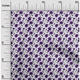thumbnail image 1 of oneOone Cotton Poplin Purple Fabric Florals Diy Clothing Quilting Fabric Print Fabric By Yard 42 Inch Wide, 1 of 4