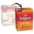 Folgers Buttery Caramel Artificially Flavored Coffee, Keurig KCup Pods