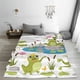 thumbnail image 5 of Fotbe Cartoon Frogs Manta de Franela Acolchonada con Estampado, Súper Suave y Esponjosa, Extra Grande para Sofá, Cama, Uso Todo el Año-40"x30", 5 of 7