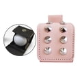 thumbnail image 4 of Bolsa pequeña para pelotas , riñonera PU, soporte para pelotas de trabilla para cinturón Golf Rosa shamjiam Estuche para pelotas de golf, 4 of 9