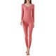 thumbnail image 1 of Conjunto de ropa interior térmica para mujer Fleece sin costuras Bodycon Cálido Color sólido O Cuell Abanopi Ropa interior de mujer, 1 of 7