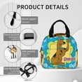 thumbnail image 5 of Scooby Doo Lunchbag Reusable Lunch Box Container Bag Insulated Meal Tote Cooler Bag, 5 of 8