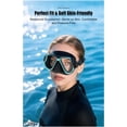 thumbnail image 2 of GKV Panoramic Dual Window Dive Mask – Low Volume Anti-Fog Leak-Proof Tempered Glass Scuba Mask for Freediving & Spearfishing, 2 of 5