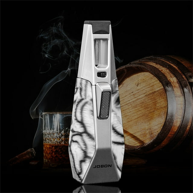 Openpig Jet Torch Lighter, Powerful Inflatable Adjustable Flame Dual-Arc Torch Lighter, Waterproof and Windproof for Outdoor Activities