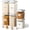 4L*4 + 2.65L*2, variant on Airtight Food Storage Container with Pop Lid & 130ml Scoop, 4L/4.2qt *2 BPA-Free Cereal, Rice, Flour, Pasta & Snack Container, Stackable & Durable Kitchen Pantry Organizer