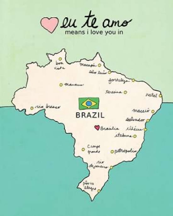 Brazil Canvas Art -