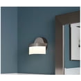 thumbnail image 2 of Origin 21 Lynnpark 8-in 1-Light Brushed Nickel LED Modern/Contemporary Vanity Light, 2 of 6