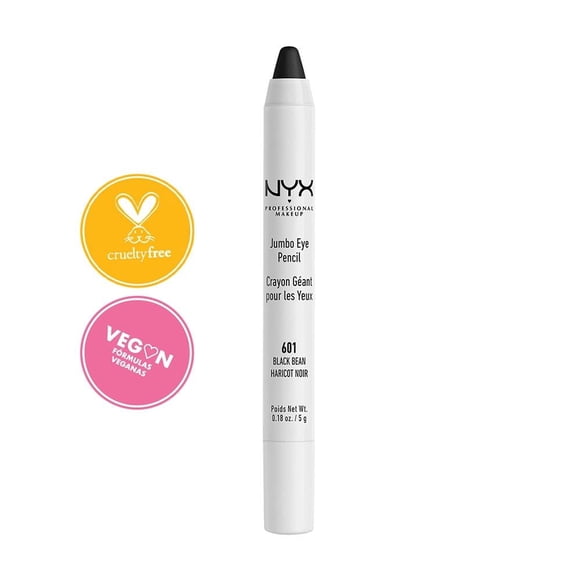 Lápiz de Ojos Jumbo Nyx Professional Makeup Black Bean 5 g