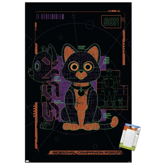 Disney Pixar Lightyear - Sox Wall Poster, 14.725" x 22.375"