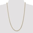 thumbnail image 3 of Primal Gold 14 Karat Yellow Gold 3mm Concave Anchor Chain, 3 of 7