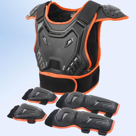 Armor Vest Suit for Dirt Bike, Back Chest Protector for Motocross ATV, Extreme Sports Protective Gear