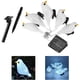 thumbnail image 3 of Led Acrílico Pájaro Luces Cadena Solar Lámpara De Hadas Patio Jardín Decoración Luces Vacaciones Decoración sonducket HA044783-02, 3 of 6