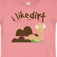 thumbnail image 4 of Inktastic I Like Dirt Earthworm Boys or Girls Baby T-Shirt, 4 of 5