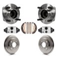 thumbnail image 1 of Transit Auto Rear Wheel Cylinders and Drum & Shoes Hub Bearing Assembly Kit for Car Ford Fiesta K7D-101434, 1 of 11
