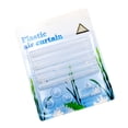 thumbnail image 4 of 2 Pcs Aquarium Fish Tank Air Curtain Plastic Aquarium Air Curtain Bar Bubble Release Bar Diffuser Air Vent Bubble Bar Release Diffuser Strip Aquarium Fish Tank Increasing Oxygen Accessories, 4 of 5