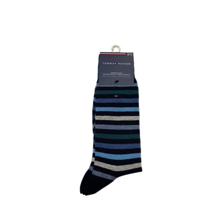 

TOMMY HILFIGER Men s 2 Pairs Premium Blend Mid Calf Socks Multicolor 7-12