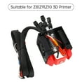 thumbnail image 3 of Color ZONESTAR 3D Printer Direct Drive Extruder Upgrade Kit 4-IN-1-OUT Mix Color Hotend Support 4 Colors Printhead with V6 Nozzle Suitable for 1.75mm Filament PLA/ PLA+/ PETG/ ABS/, 3 of 7