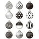 thumbnail image 2 of Juego de 12 bolas navideñas para adornos navideños, decoración navideña de madera, decoración colgante para árbol de Navidad., 2 of 3