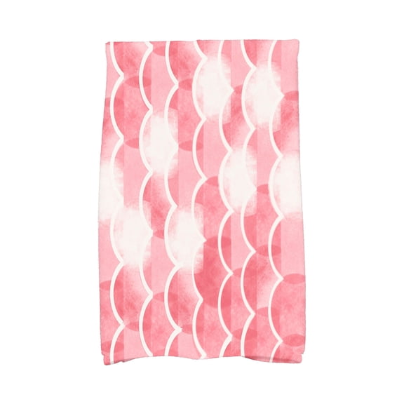 E by Design Nantucket Zircoland Geometric Print Hand Towel