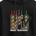 thumbnail image 3 of MTV - Kwanzaa  - Juniors Cropped Pullover Hoodie, 3 of 5