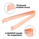 thumbnail image 3 of 5 piezas de acero inoxidable Clip de hielo Clip de camarero - Oro rosa MFZFUKR CPB-DE-LYY1263-1, 3 of 5