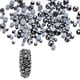thumbnail image 1 of 3000 piezas de cristales para uñas, diamantes de imitación, cuentas redondas, dijes de vidrio con parte posterior plana, gemas y piedras, 1 of 6