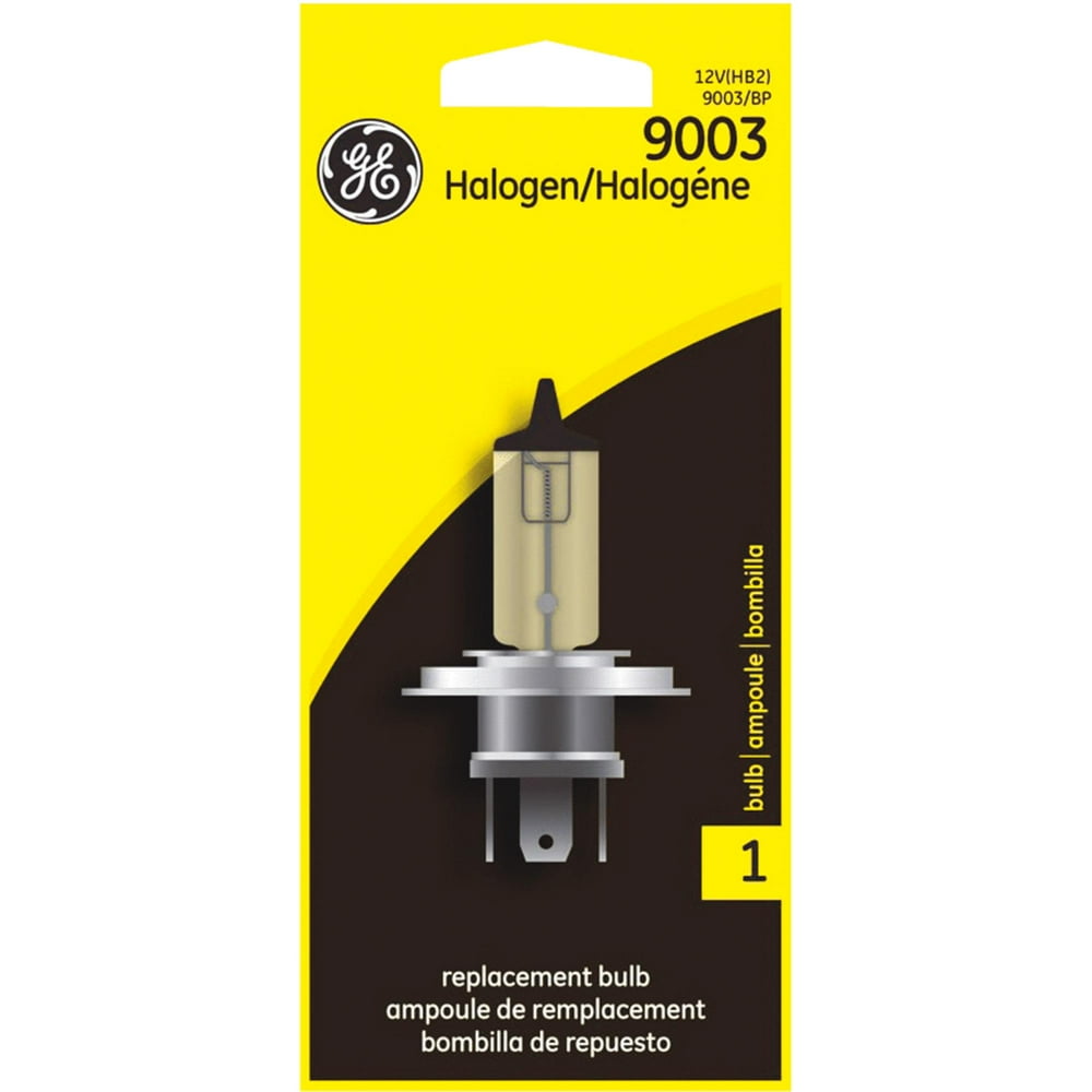 GE 9003 Halogen Replacement Headlight Bulb