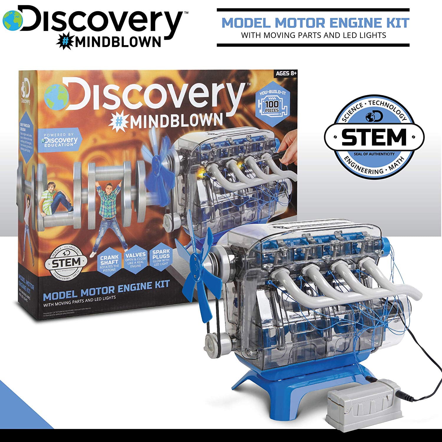 Discovery Kids Toy Model Engine Kit for sale online 