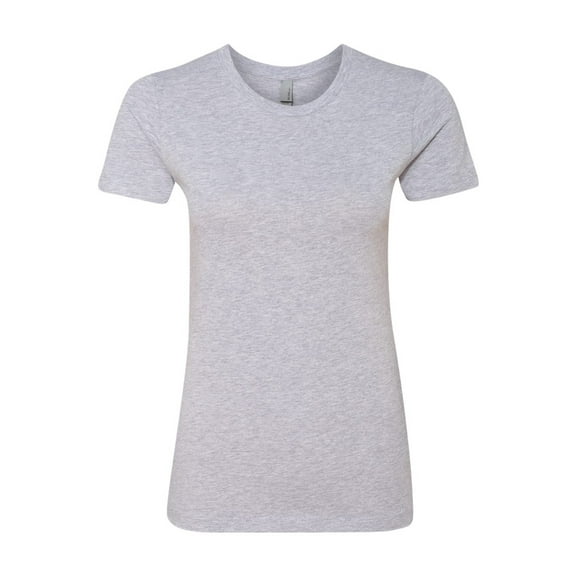 Next Level - Plain T Shirt for Women - Short Sleeve Women Tees - Womens Grey Shirt - Value Basic Daily Plain