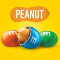 thumbnail image 2 of M&M's Peanut Milk Chocolate Candy, 2.55 oz, Shelf Stable, Plastic Bag, 2 of 11